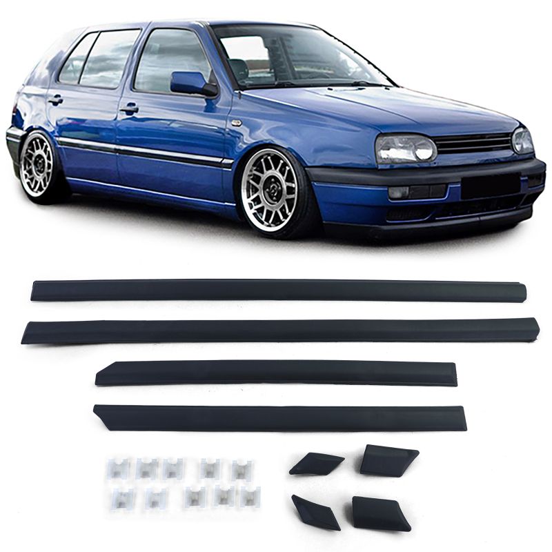 Modanature Porte 8 Pezzi VW Golf 3 Berlina 4 Porte 1991-1997