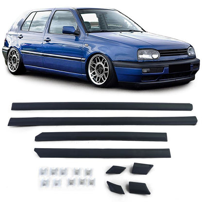 Modanature Porte 8 Pezzi VW Golf 3 Berlina 4 Porte 1991-1997