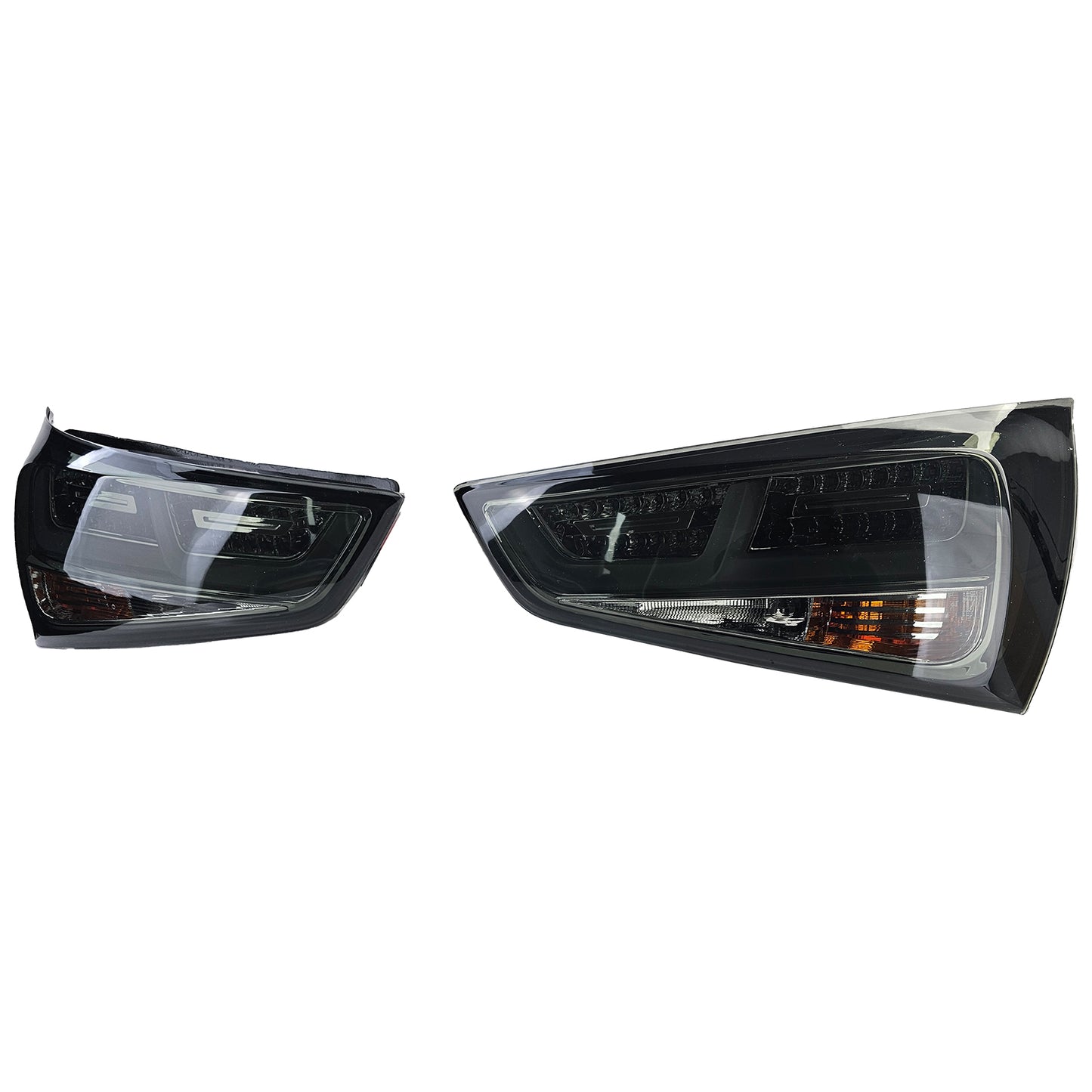 Fanali posteriori a LED Barra Luminosa Nera per Audi A1 8X anche Sportback 10-15