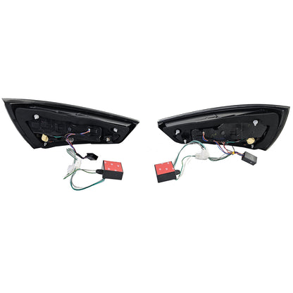 Fanali posteriori a LED Barra Luminosa Nera per Audi A1 8X anche Sportback 10-15