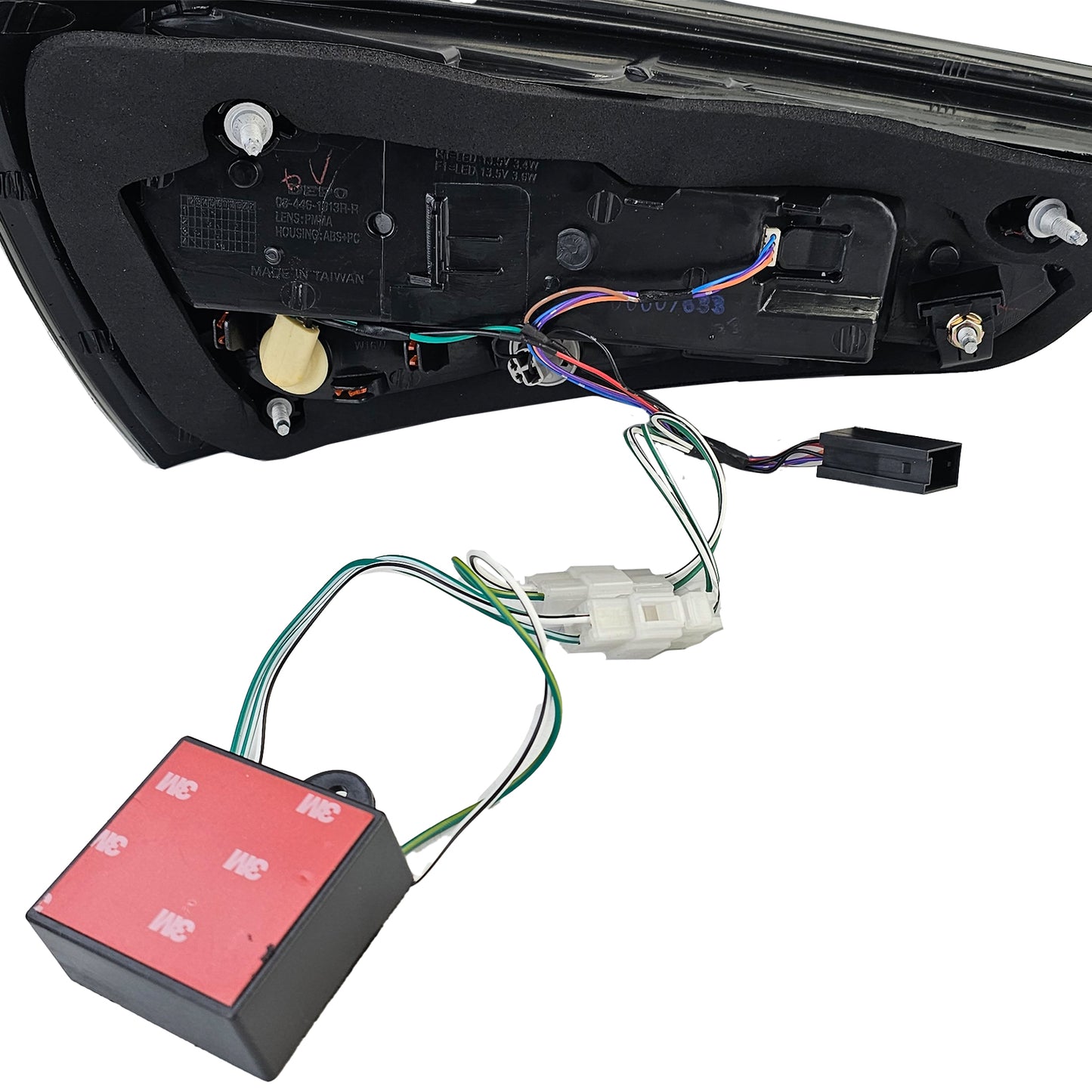 Fanali posteriori a LED Barra Luminosa Nera per Audi A1 8X anche Sportback 10-15