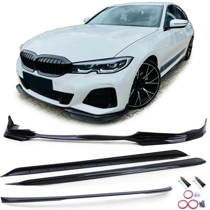 BODYKIT PERFORMANCE NERO LUCIDO CON SPOILER E MINIGONNE