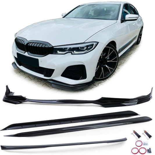 BODYKIT PERFORMANCE NERO LUCIDO CON SPOILER E MINIGONNE