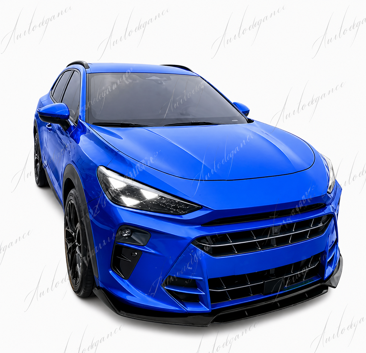 🔥SPLITTER ANTERIORE PER SEAT CUPRA TERRAMAR 24-26 NERO LUCIDO STILE SPORTIVO🔥