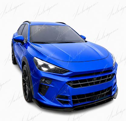 🔥SPLITTER ANTERIORE PER SEAT CUPRA TERRAMAR 24-26 NERO LUCIDO STILE SPORTIVO🔥