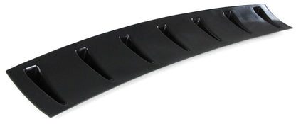 Diffusore Posteriore Universale 7 Alette Nero Lucido ABS con Kit Montaggio