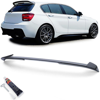 Spoiler Posteriore Sport Nero Lucido per BMW Serie 1 F20/F21 Pre-Facelift (2011–2015)
