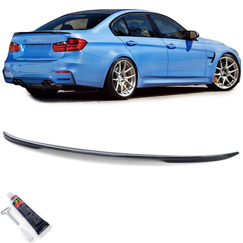 Spoiler Posteriore Performance Carbon Look per BMW Serie 3 F30 Berlina