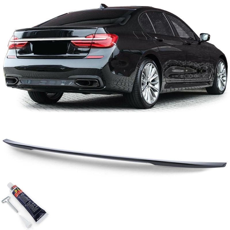 Spoiler Posteriore Sport Nero Lucido BMW Serie 7 G11 G12 2014-2017 ABE
