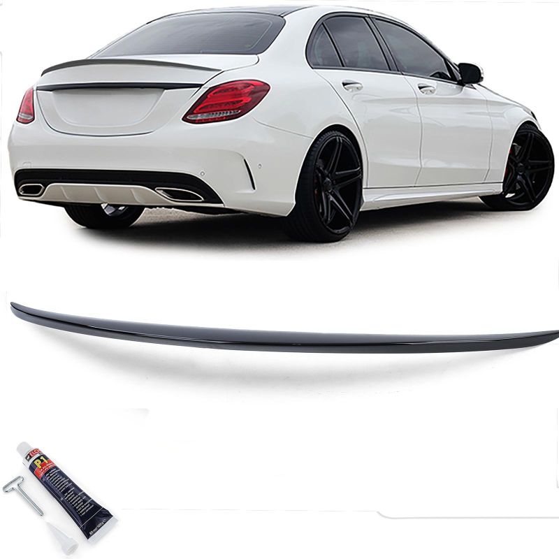 Spoiler Posteriore Nero Mercedes C W205 Berlina 14-21 ABE