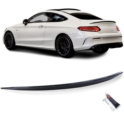 Spoiler Lip Nero Mercedes C Coupé C205 2015-22 ABE