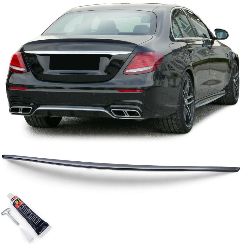 Spoiler Posteriore Nero Mercedes E W213 Berlina 16-20 ABE