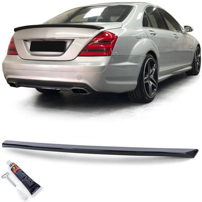 Spoiler Posteriore Nero Mercedes Classe S W221 05-09 ABE