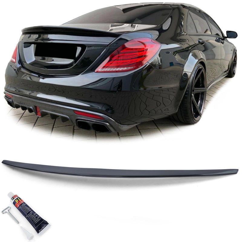 Spoiler Posteriore Nero Mercedes Classe S W222 2013-20 ABE