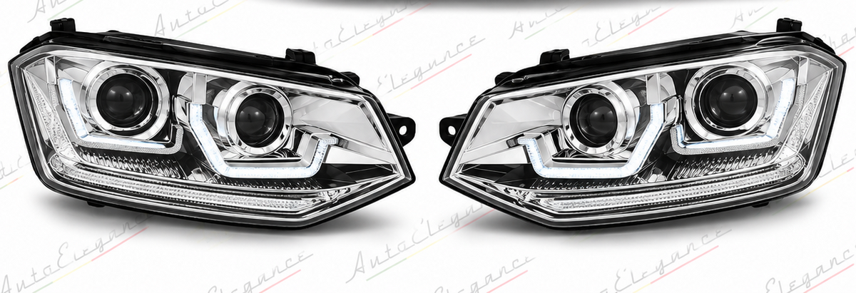 ART.6361 FARI ANTERIORI ADATTO PER VW POLO VI 2G 2017-2021