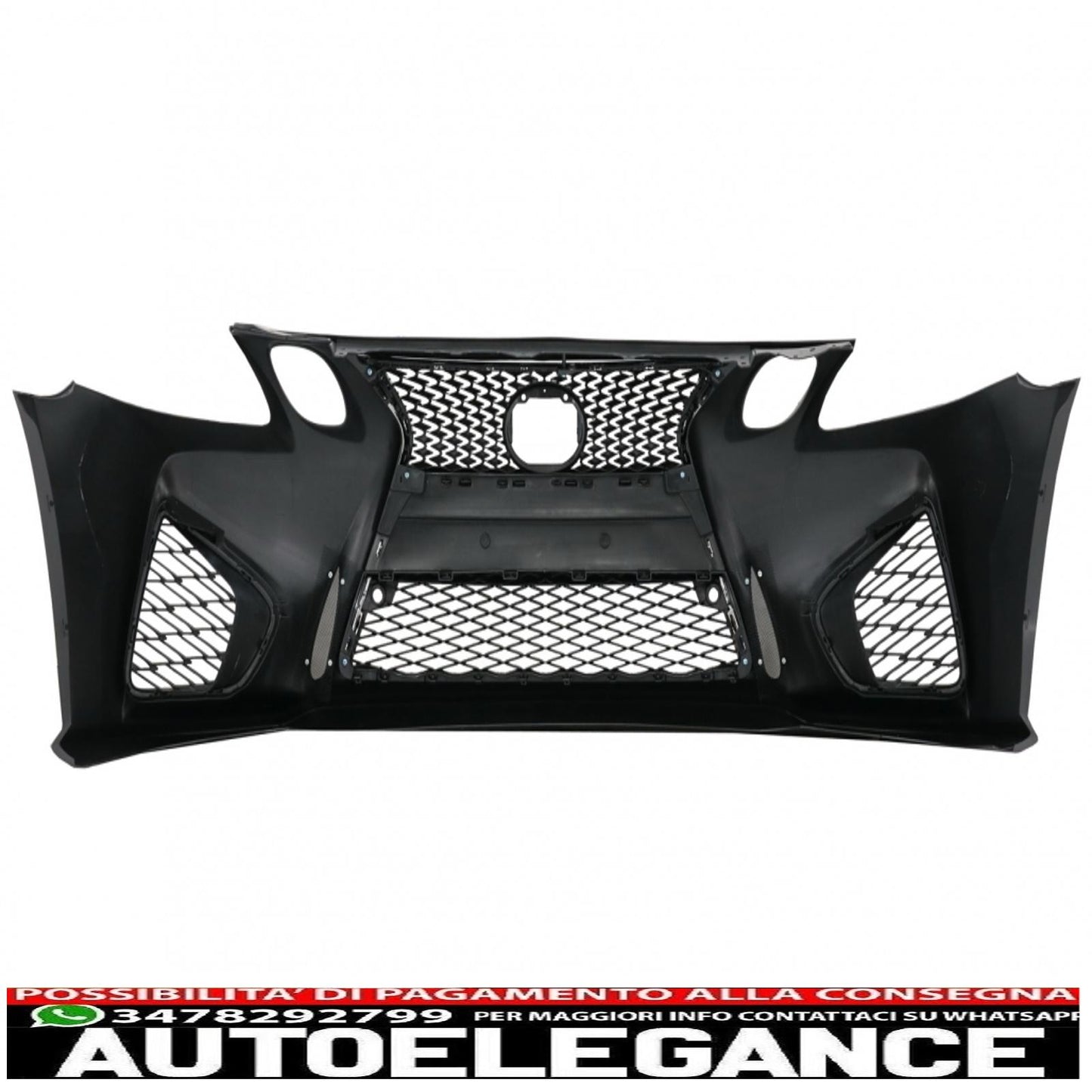 paraurti anteriore adatto per lexus gs s190 (2005-2010) conversione in lexus gs 300 look f-sport