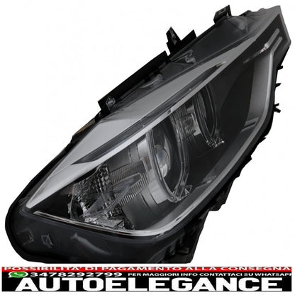 led drl angel eye headlights with projector suitable for bmw 3 series f30 f31 (2011-2015) 
