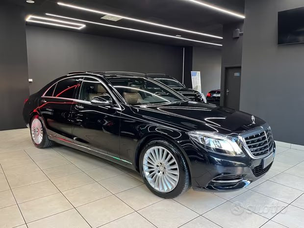 PARAURTI ANTERIORE "USATO" PER MERCEDES-BENZ CLASSE S W222 LOOK NERO LUCIDO