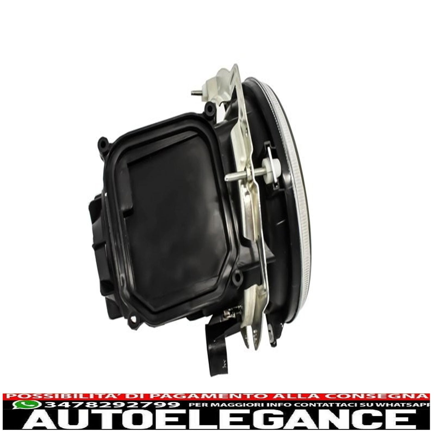 black led headlights bi-xenon look with drl covers suitable for mercedes g class w463 (1989-2012) 
