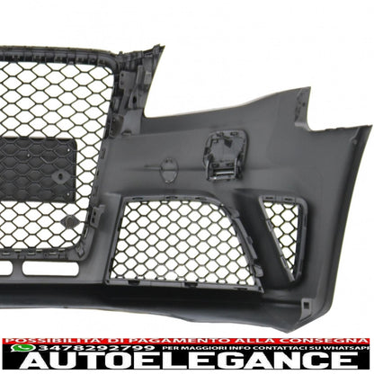 paraurti anteriore adatto per audi a4 b8 pre-facelift (2008-2011) design rs4