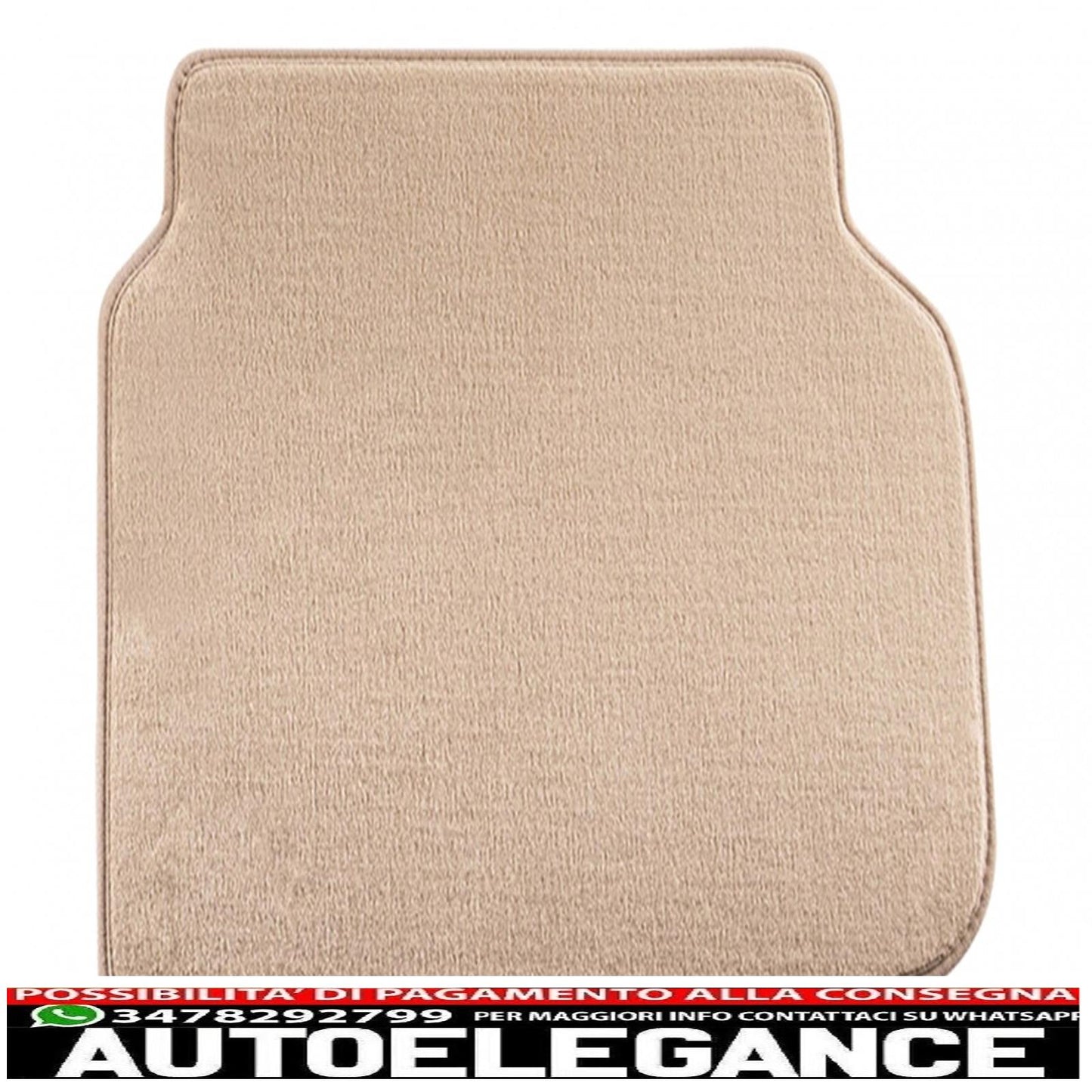Beige carpet mat suitable for bmw 7 series (f01) 11/2008-09/2015
