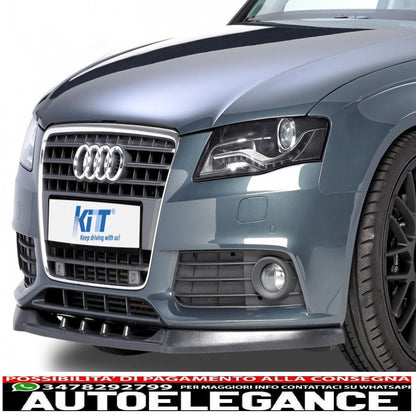 headlights suitable for audi a4 b7 04-08 drl optik led daytime running lights 