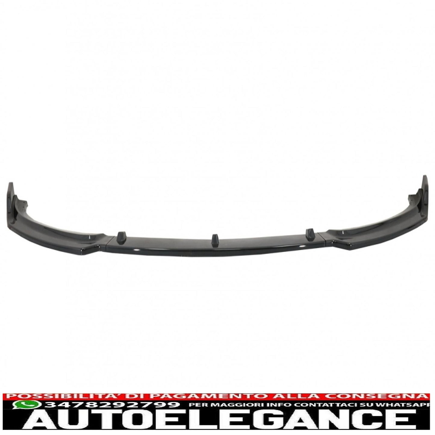 Front Bumper Spoiler Suitable for BMW 3 Series F30 Sedan F31 Touring (2011-2019) Standard Bumper Piano Black Edition