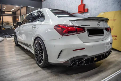BODYKIT ADATTO PER MERCEDES CLASSE A W177 SEDAN 2018+ LOOK A45 DESIGN SPORTIVO