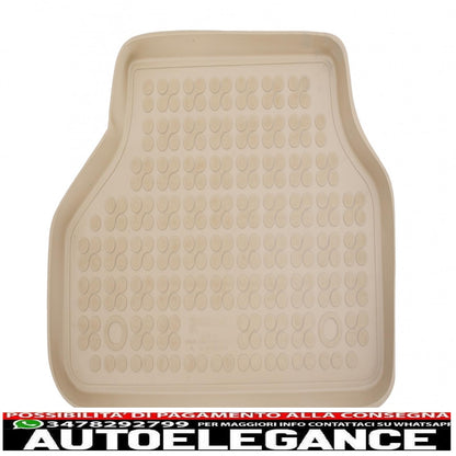 Beige rubber mat suitable for bmw 5 series e60 e61 2004-2010