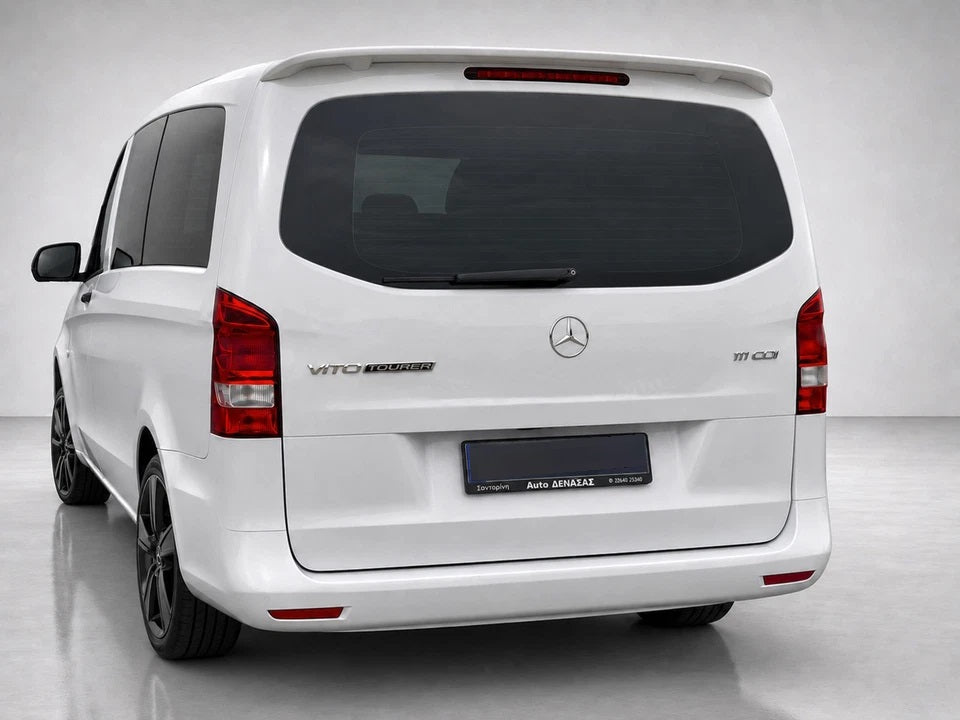 👉Spoiler Tetto Posteriore per Mercedes Vito W447 (2014+) PU Non Verniciato 👈