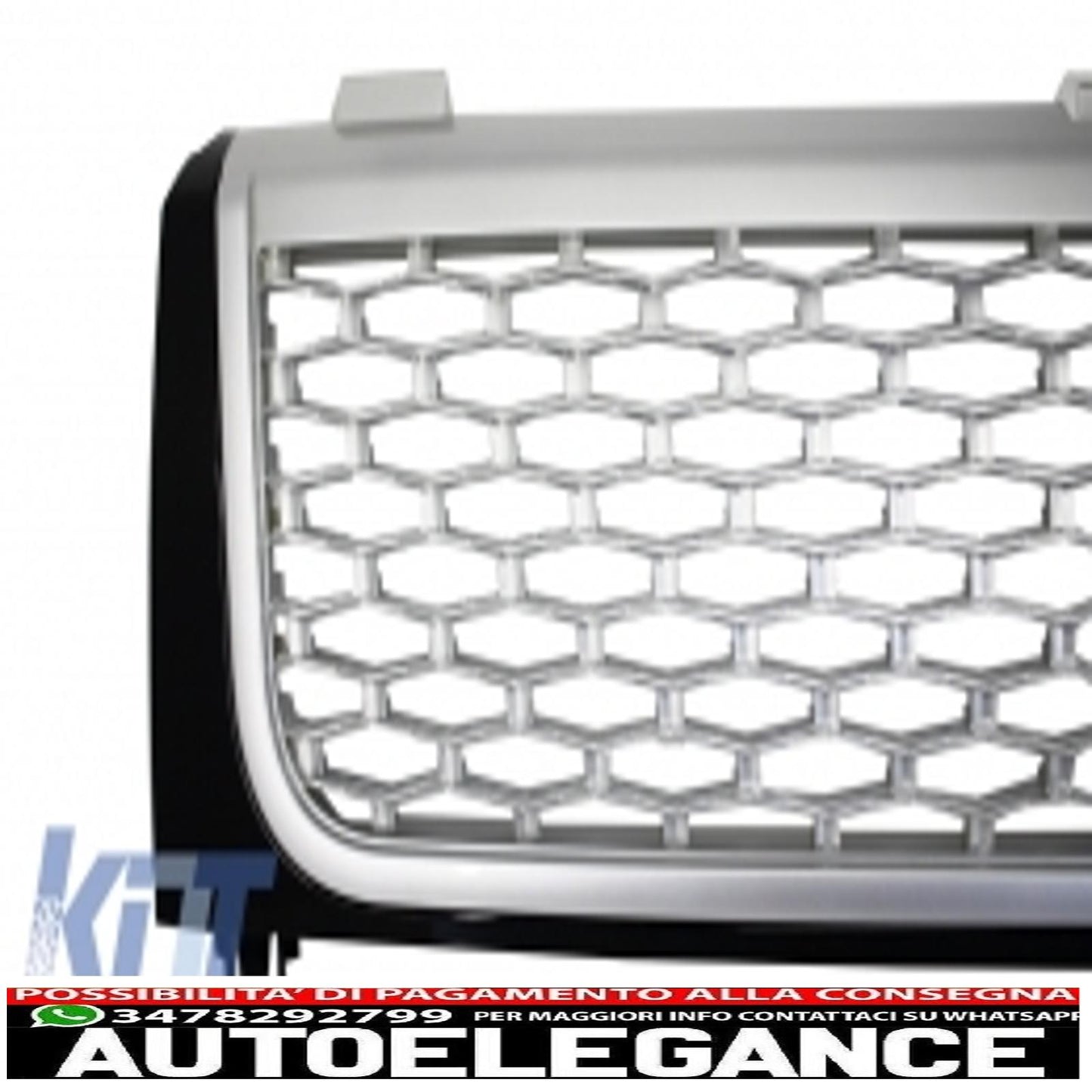 central grille and side vents assembly suitable for land rover vogue iii l322 (2002-2005) autobiography supercharged edition