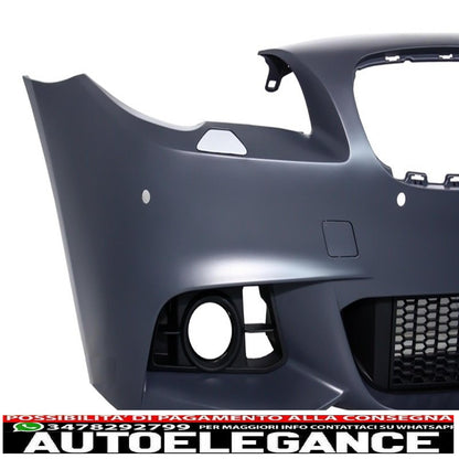 complete body kit suitable for BMW F10 5 Series (2014 onwards) facelift LCI M-Technik 550i Brilliant Design All Black Edition