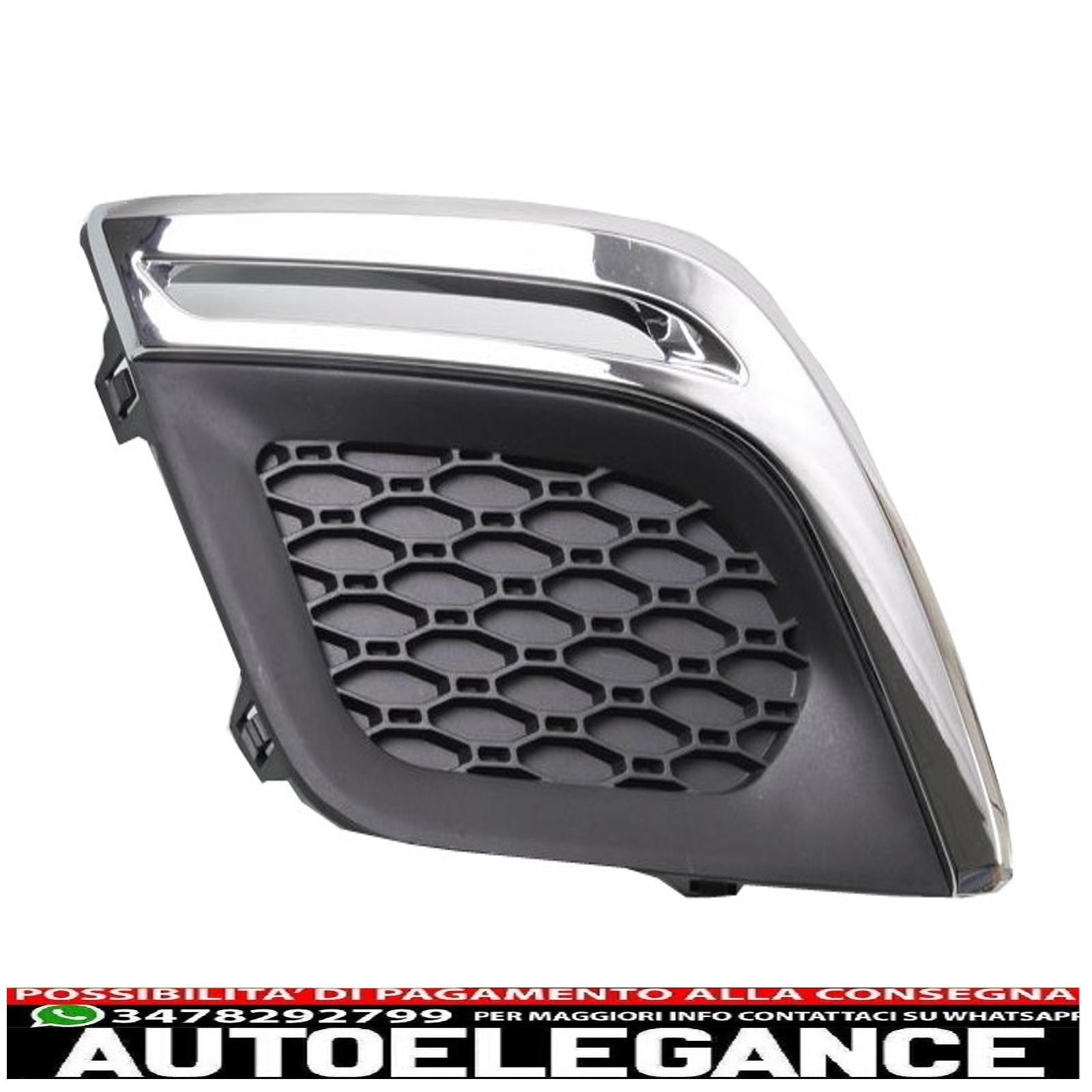coperture dei condotti dell'aria dei fendinebbia design r adatti per volvo xc60 (2010-2013) AUTOELEGANCERICAMBI