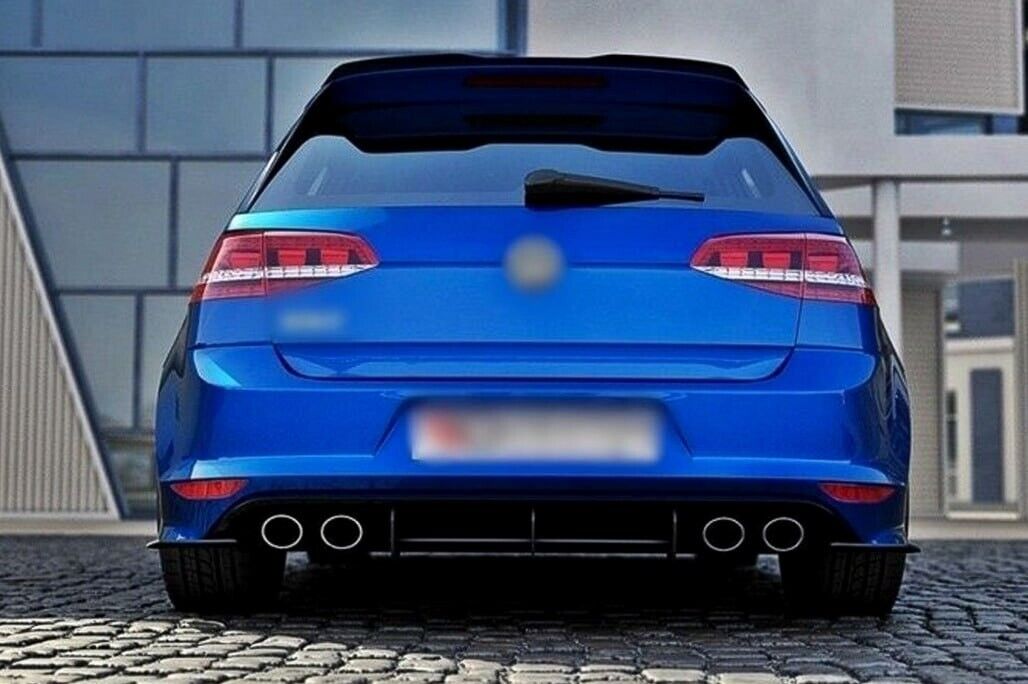 DIFFUSORE ADATTO PER GOLF 7 2012-2017 R 2+2 NERO LUCIDO