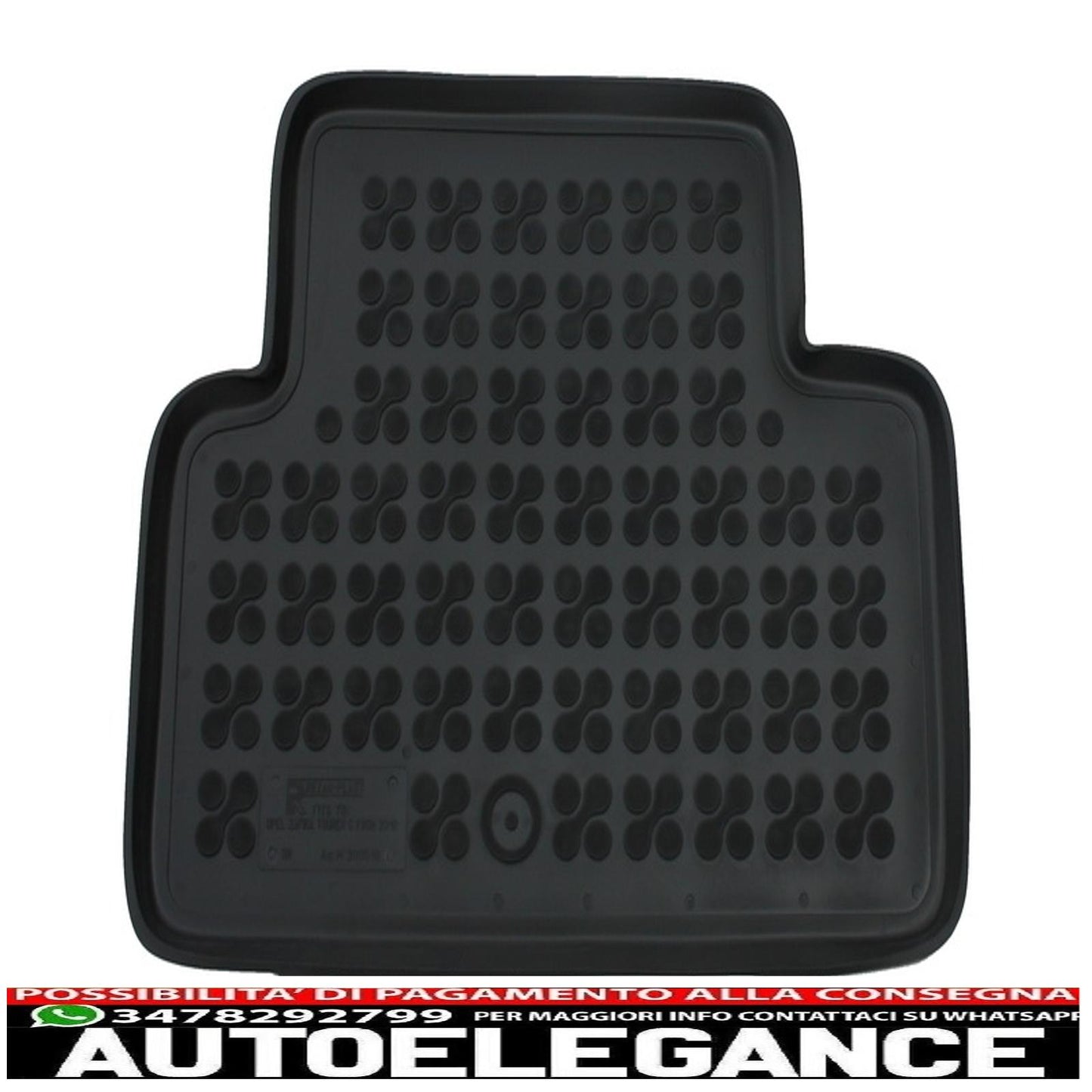 Black mat suitable for opel zafira tourer c 2012