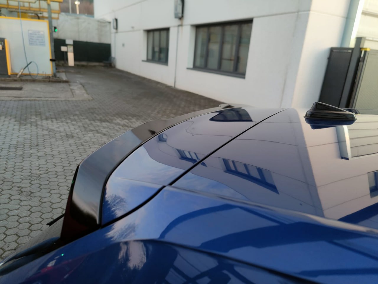 Spoiler posteriore labbro Nero,per Mercedes Classe C W204 berlina 07-14