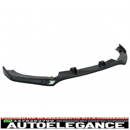 Additional front bumper spoiler suitable for audi a6 c7 4g rs6 (2011-2018) real carbon