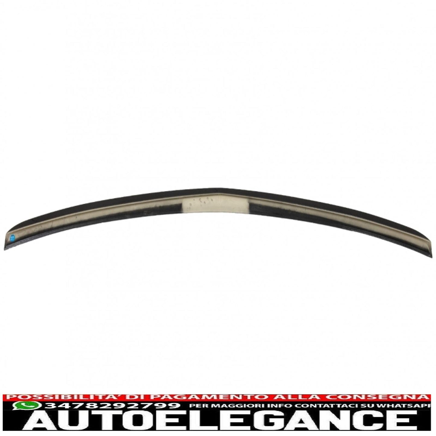trunk spoiler suitable for mercedes e class w212 (2009-2016) piano black