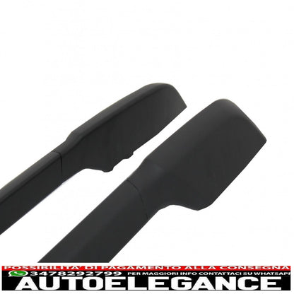 portapacchi mancorrenti sul tetto adatti per toyota land cruiser prado f j150 (2009-up) nero