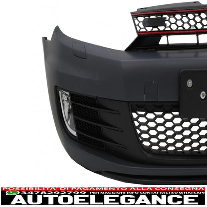 bumper body kit suitable for vw golf vi golf 6 (2008-2013) with gti design side skirts 