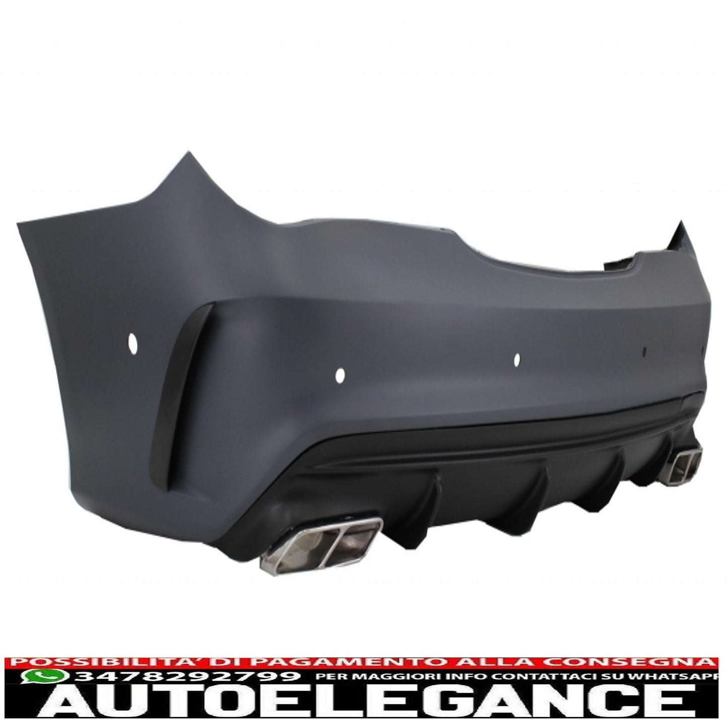 kit carrozzeria completo adatto per mercedes cla w117 c117 (2013-2018) restyling cla45 design griglia anteriore