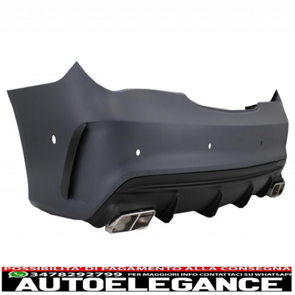 kit carrozzeria completo adatto per mercedes cla w117 c117 (2013-2018) restyling cla45 design griglia anteriore