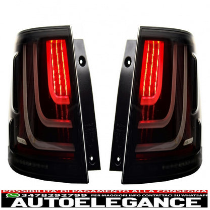 Glohh LED Light Bar Rear Lights Fit For Range Rover Sport L320 (2005-2013) GL-3X Dynamic Smoke