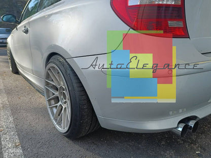 GLOSSY BLACK UNDER SKIRTS SUITABLE FOR BMW 1 SERIES E81 E87 SPORTY LOOK