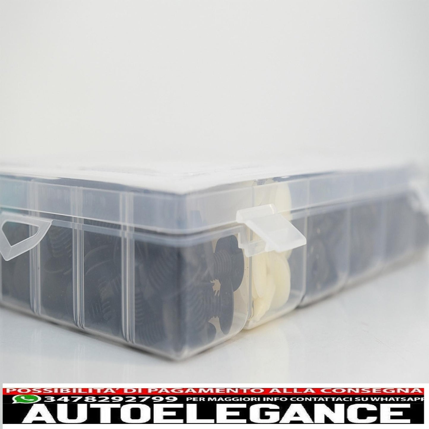 370pcs car clip plastic screw kit 