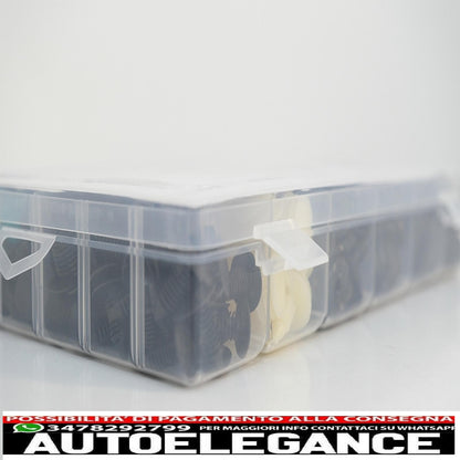 370pcs car clip plastic screw kit 