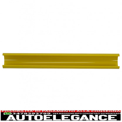 set ornaments v-brace grille strips inserts trim suitable for bmw series 1 2 3 4 5 6 7 yellow