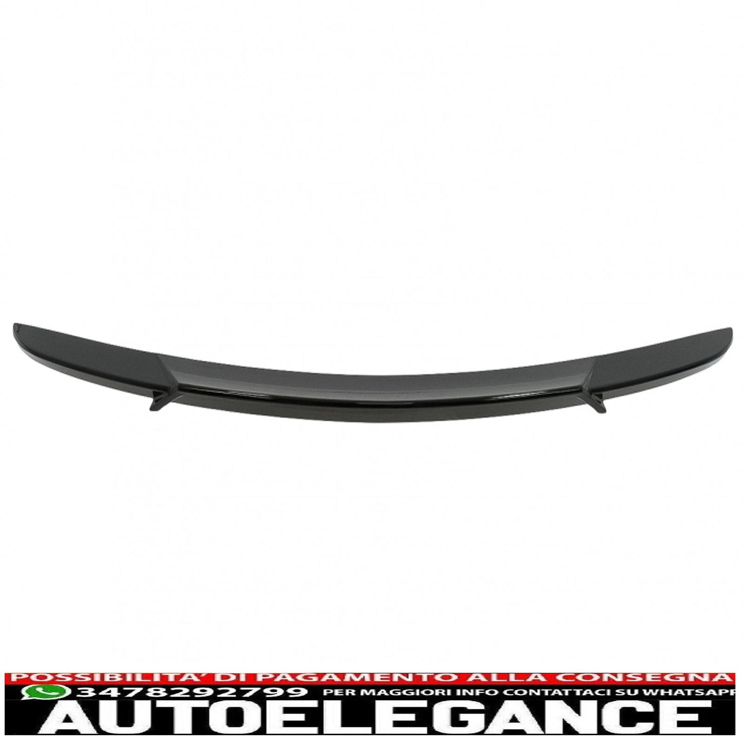 Boot Spoiler Suitable for Mercedes C-Class W206 Limousine (2021 onwards) Piano Black