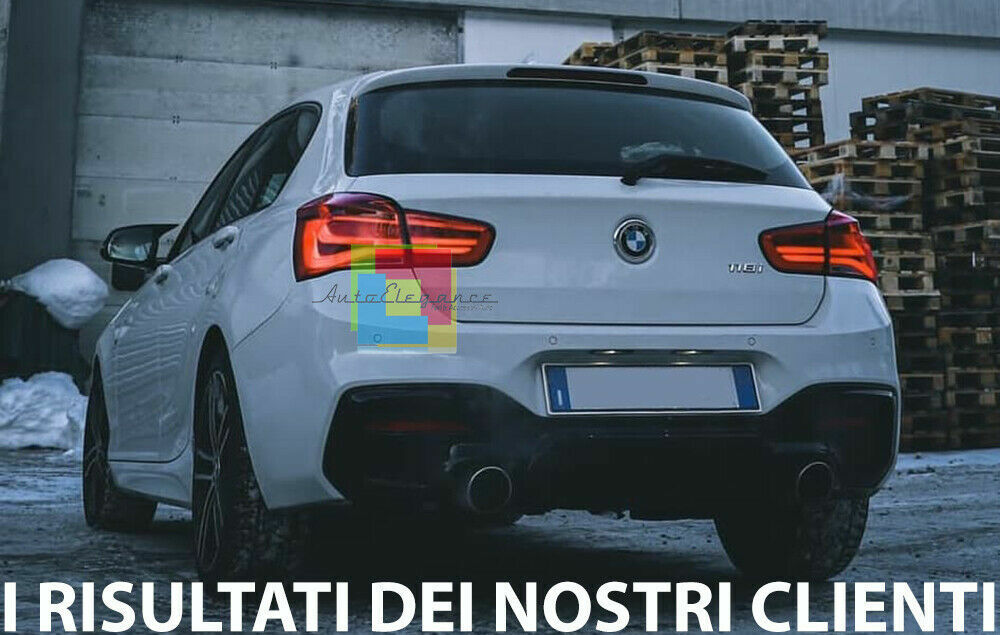 REAR DIFFUSER BMW 1 SERIES F20 F21 LCI 2015+ M SPORT LOOK EXTRACTOR