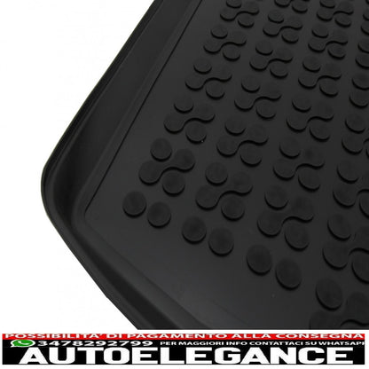 Black rubber trunk mat suitable for nissan juke (2014-2019)